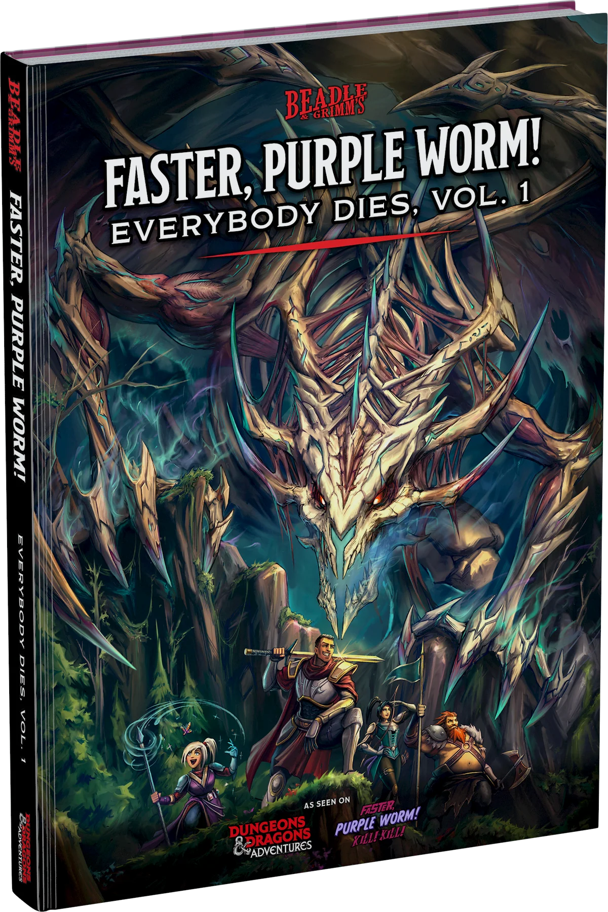 Beadle & Grimm's D&D Adventure Book Faster Purple Worm! Everybody Dies Vol 1