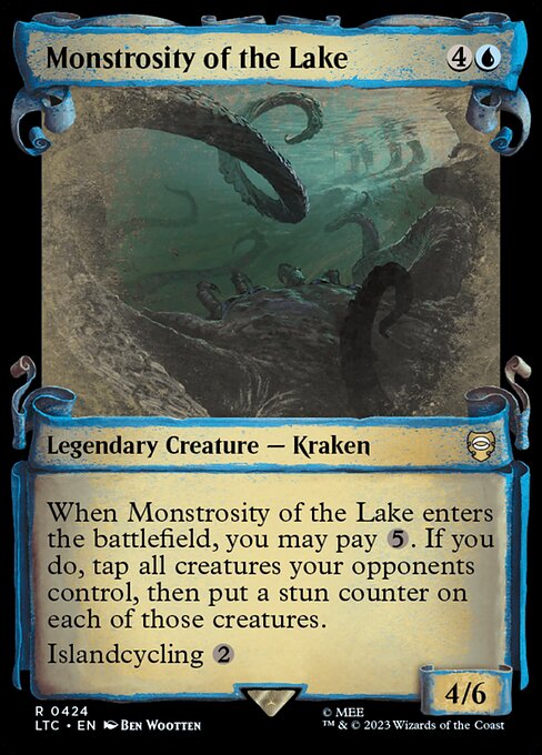 LTC: Monstrosity of the Lake (Showcase Scrolls) (Foil)
