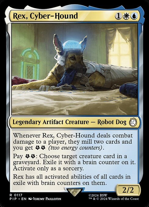 PIP: Rex, Cyber-Hound (Foil)