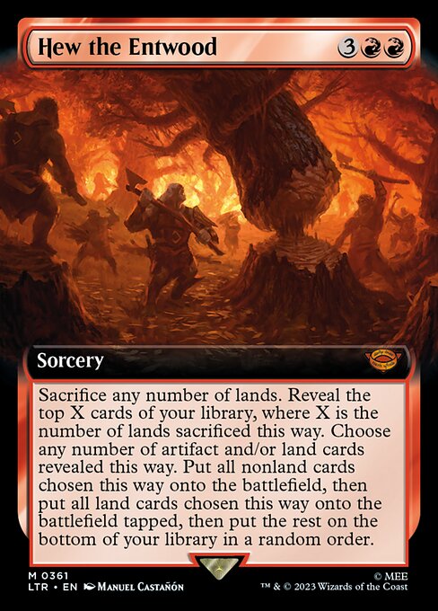 LTR: Hew the Entwood (Extended Art)