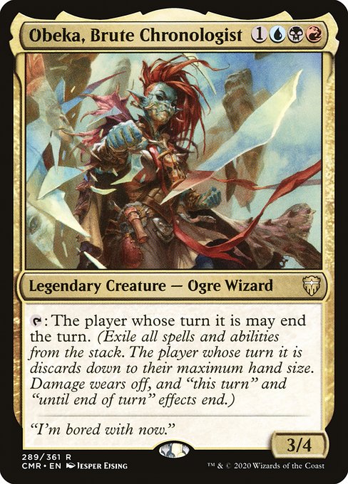CMR: Obeka, Brute Chronologist (Foil)