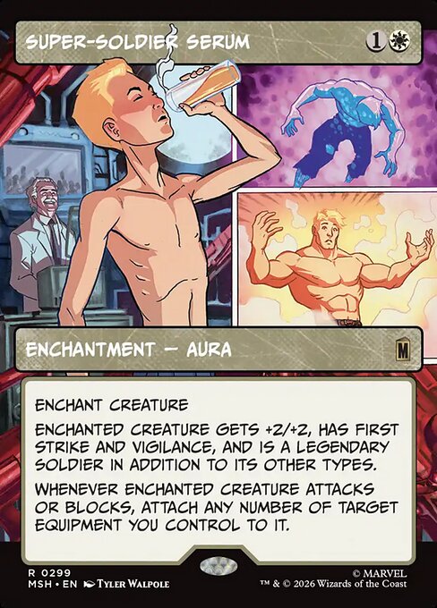MSH: Super-Soldier Serum (Borderless)