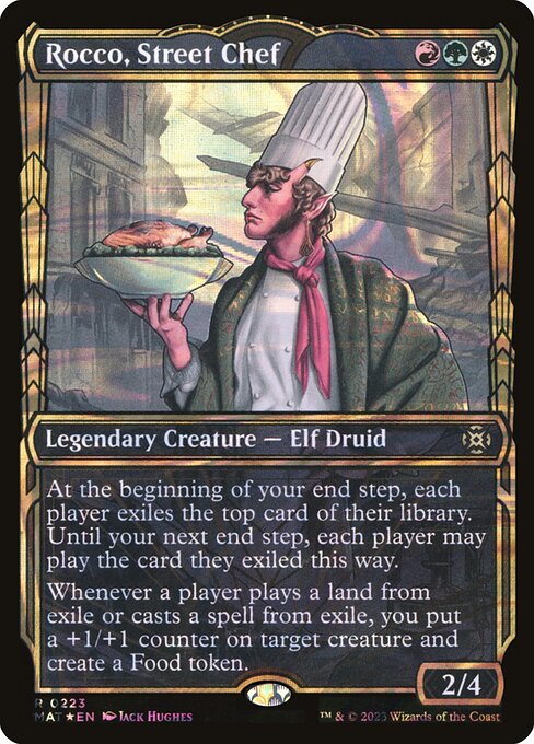 MAT: Rocco, Street Chef (Halo Foil)