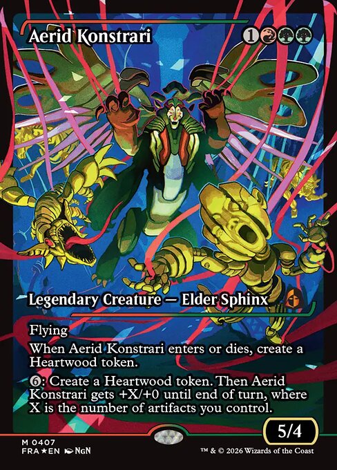 FRA: Aerid Konstrari (Showcase) (0407) (Foil)