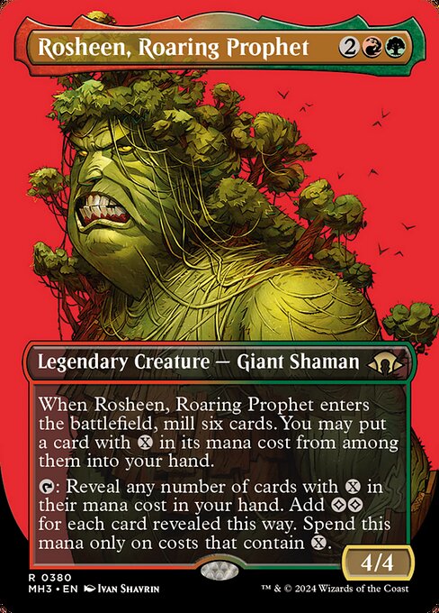 MH3: Rosheen, Roaring Prophet (Borderless) (Foil)