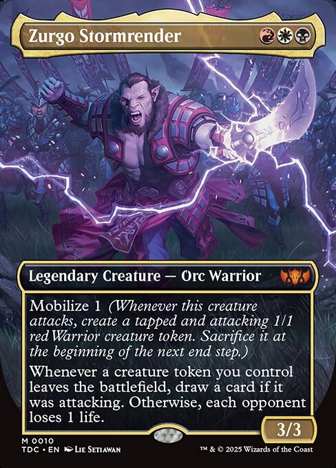 TDC: Zurgo Stormrender (Borderless) (Foil)