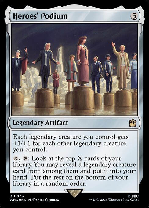 WHO: Heroes' Podium (Surge Foil)