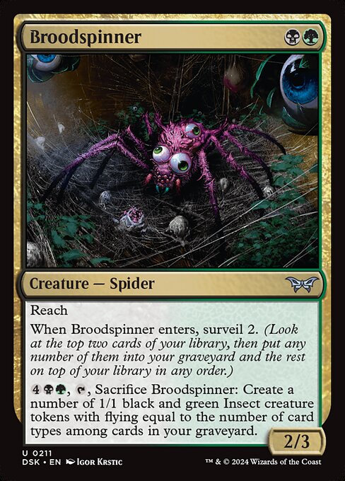 DSK: Broodspinner