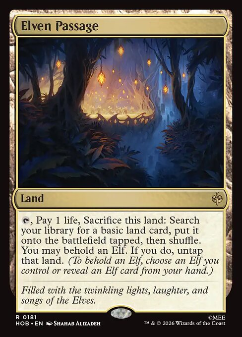HOB: Elven Passage (Foil)