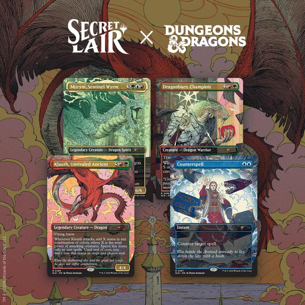 Secret Lair Drop Series: Dungeons & Dragons: Whispers in Candlekeep
