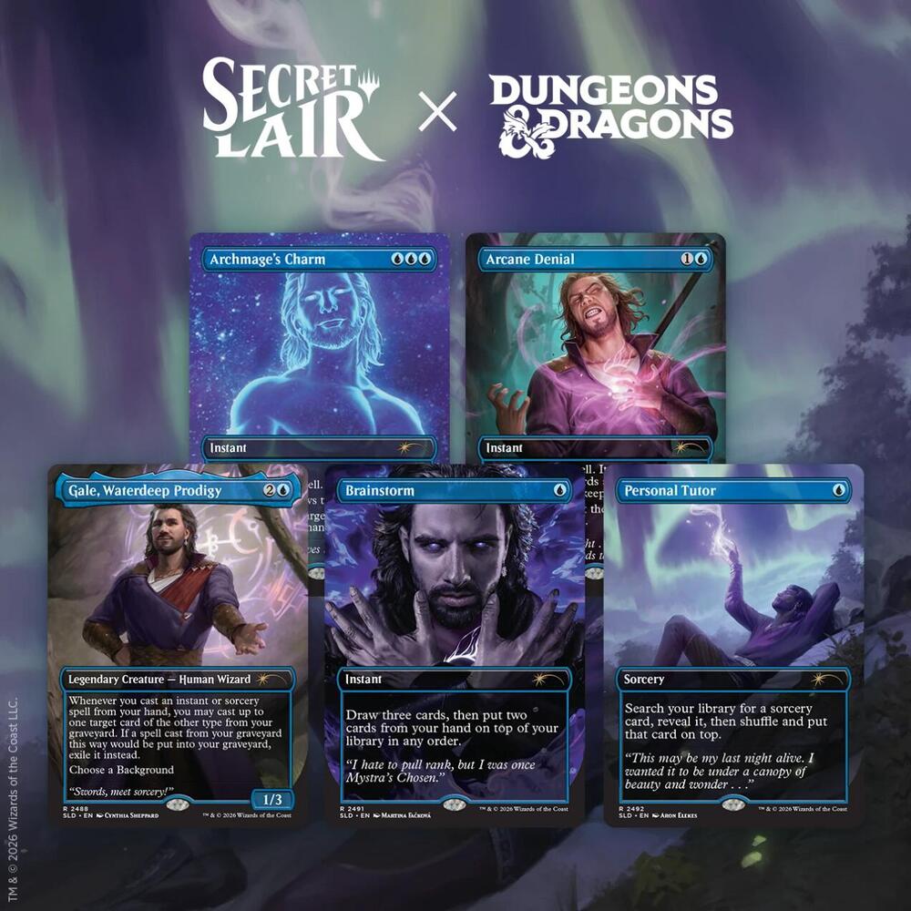 Secret Lair Drop Series: Dungeons & Dragons: Gale's Ambition