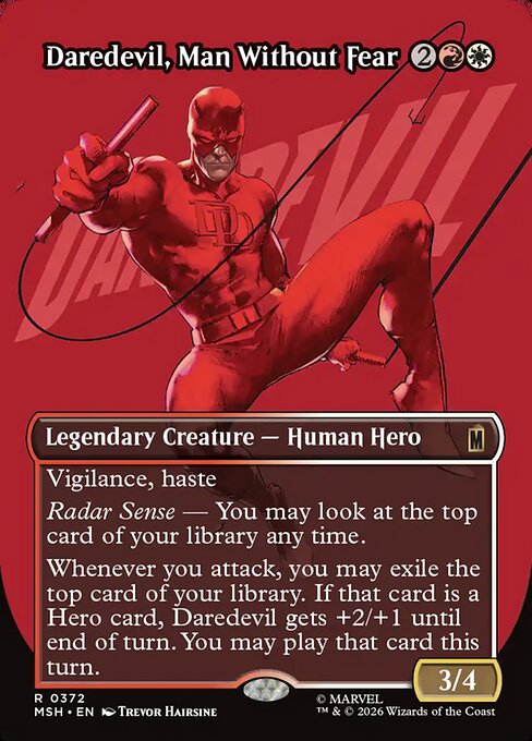 MSH: Daredevil, Man Without Fear (Borderless) (0372)