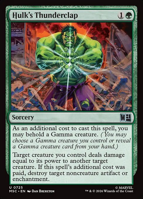 MSC: Hulk's Thunderclap