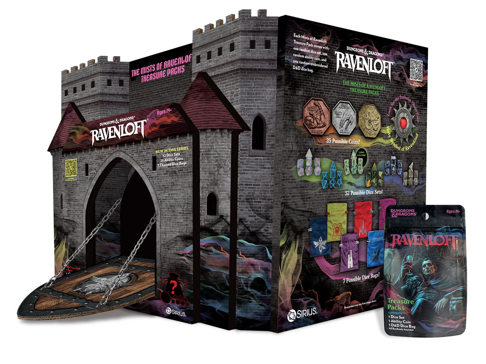 Sirius Dice: D&D Ravenloft - The Mists of Ravenloft Treasure Packs