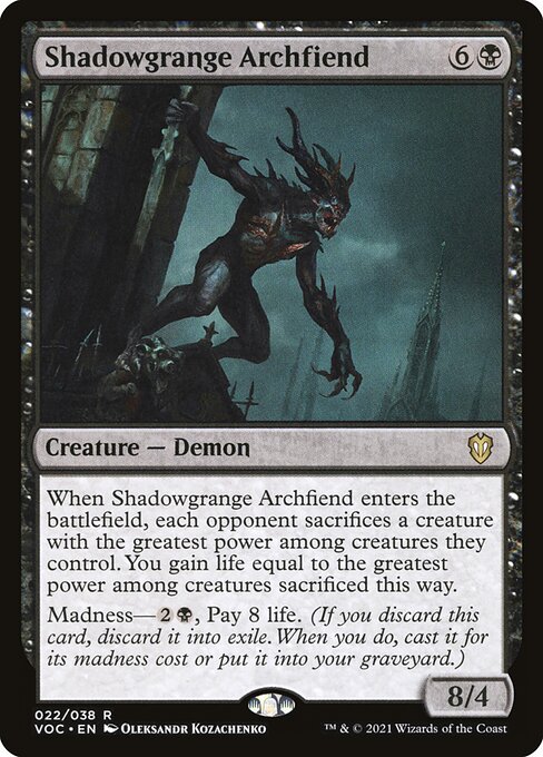 VOC: Shadowgrange Archfiend