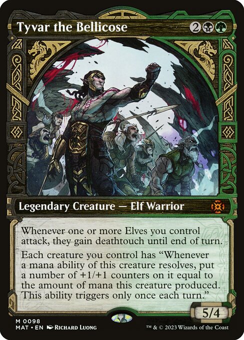 MAT: Tyvar the Bellicose (Showcase) (Foil)