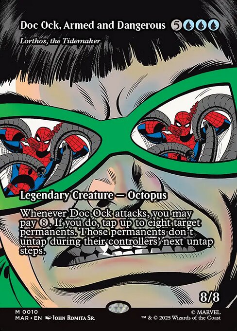 MAR: Doc Ock, Armed and Dangerous - Lorthos, the Tidemaker (Borderless) (Foil)