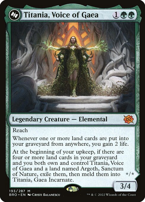 BRO: Titania, Voice of Gaea