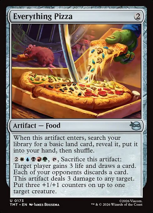 TMT: Everything Pizza (Foil)