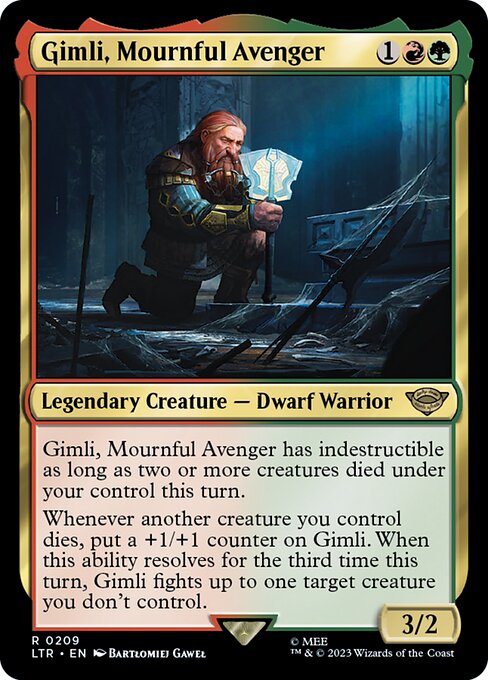 LTR: Gimli, Mournful Avenger (Foil)