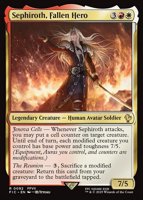 FIC: Sephiroth, Fallen Hero (Foil)
