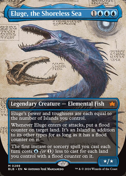 BLB: Eluge, the Shoreless Sea (Borderless) (Foil)