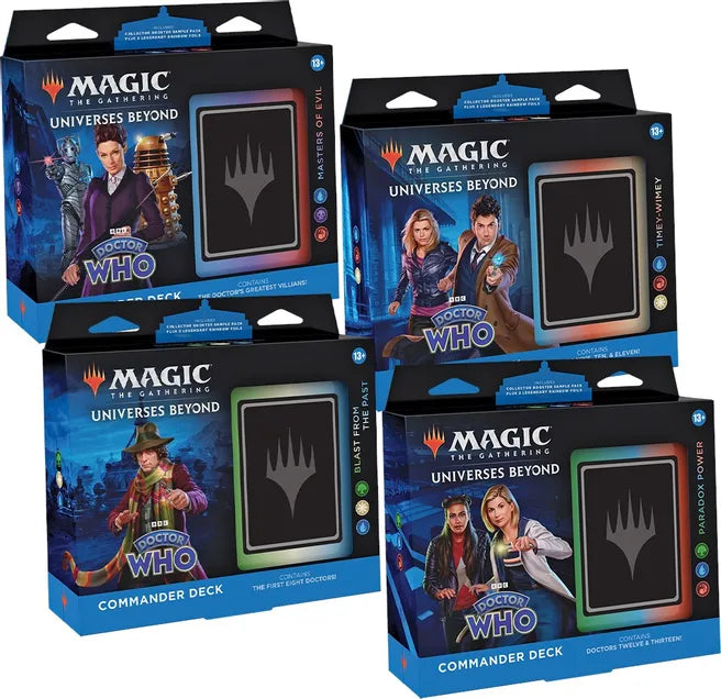 Universes Beyond: Doctor Who - Commander Deck Display (Preorder)