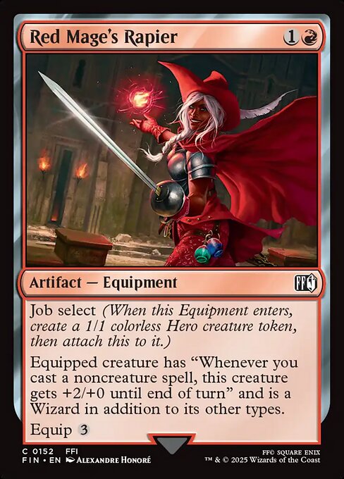 FIN: Red Mage's Rapier