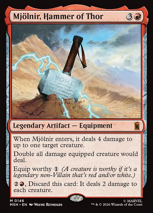 MSH: Mjolnir, Hammer of Thor (Foil)