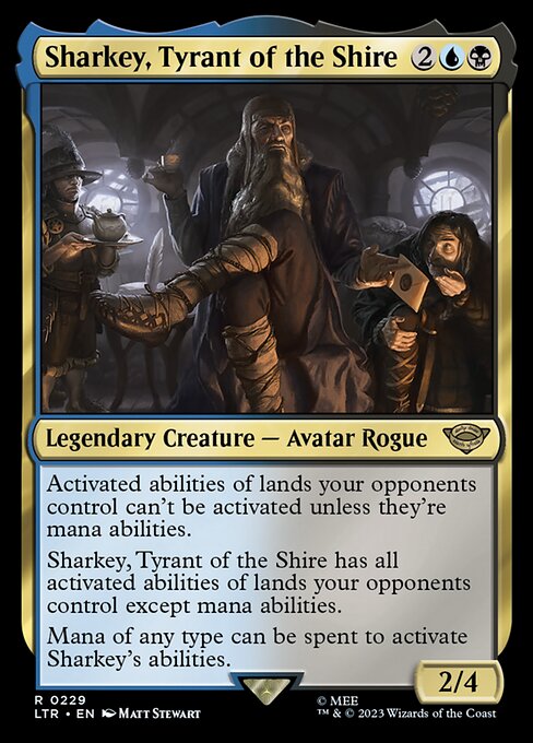 LTR: Sharkey, Tyrant of the Shire (Foil)