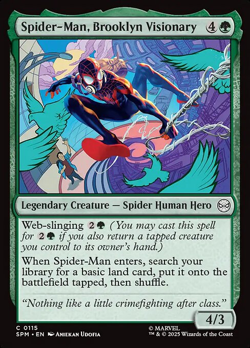SPM: Spider-Man, Brooklyn Visionary (Foil)