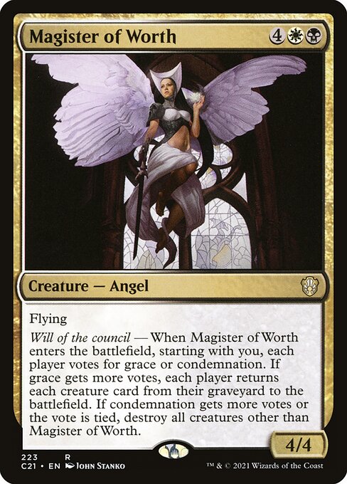 C21: Magister of Worth