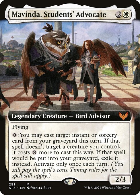 STX: Mavinda, Students' Advocate (Extended Art)