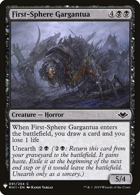 PLST: First-Sphere Gargantua