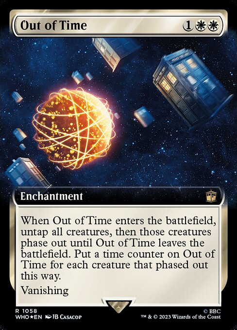 WHO: Out of Time (Extended Art) (Surge Foil)