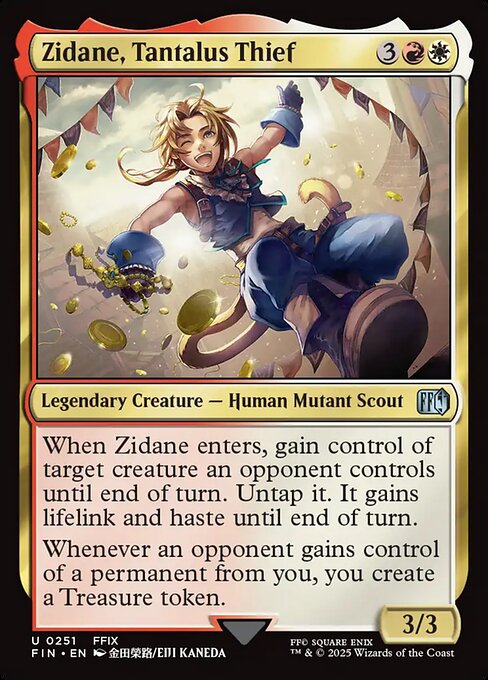 FIN: Zidane, Tantalus Thief (Foil)