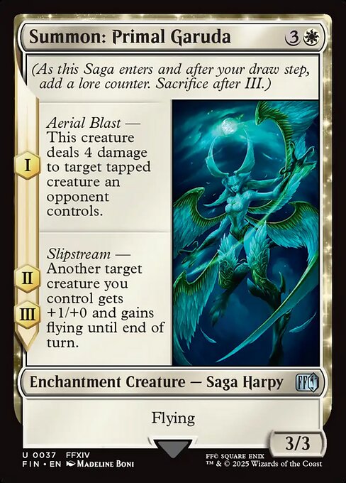 FIN: Summon: Primal Garuda