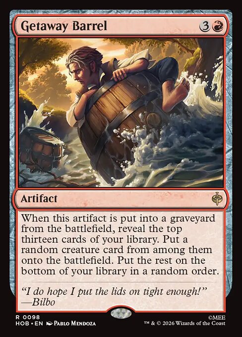 HOB: Getaway Barrel (Foil)