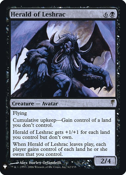 PLST: Herald of Leshrac (Foil)