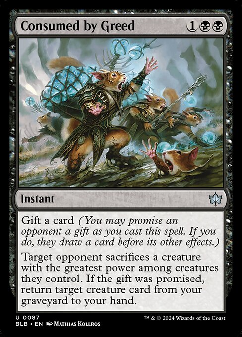 BLB: Consumed by Greed (Foil)