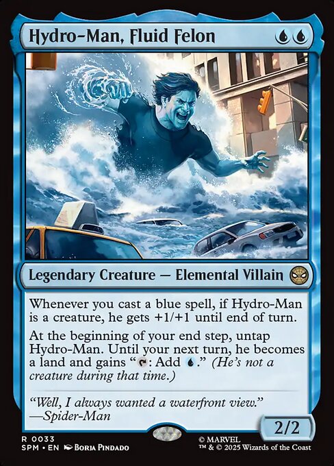 SPM: Hydro-Man, Fluid Felon (Foil)
