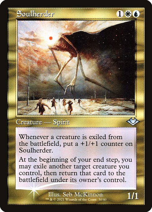 H1R: Soulherder (Retro Frame) (Foil Etched)