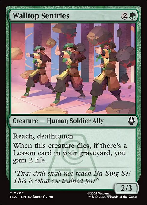 TLA: Walltop Sentries (Foil)