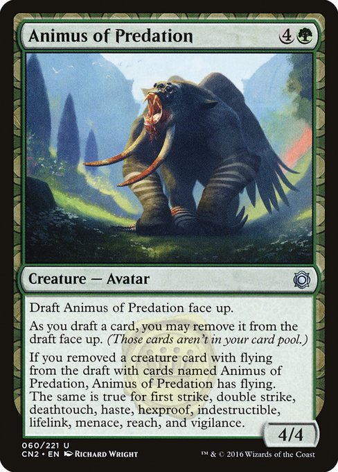CN2: Animus of Predation (Foil)