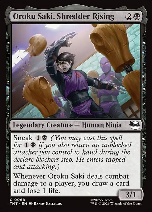 TMT: Oroku Saki, Shredder Rising (Foil)