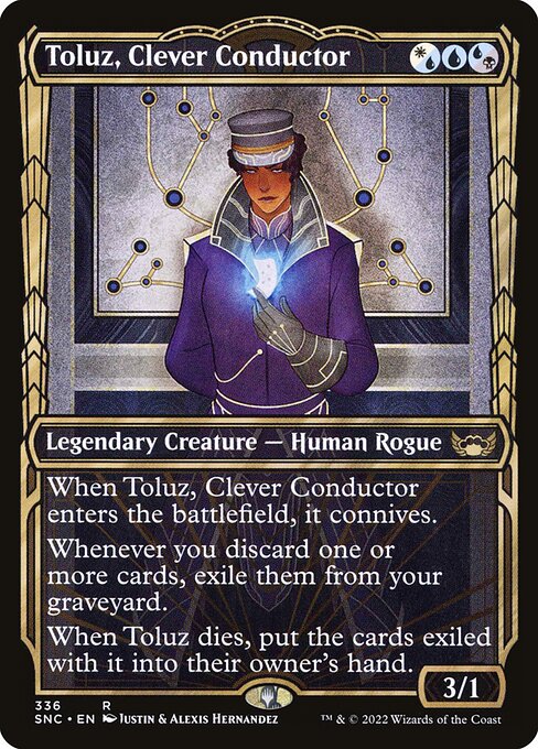 SNC: Toluz, Clever Conductor (Showcase) (Foil)