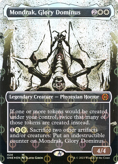 ONE: Mondrak, Glory Dominus (Showcase) (Step-and-Compleat Foil)