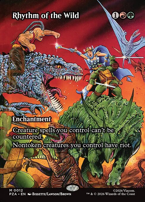 PZA: Rhythm of the Wild (Borderless) (Foil)