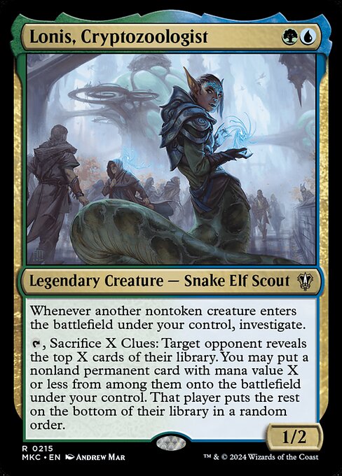 MKC: Lonis, Cryptozoologist