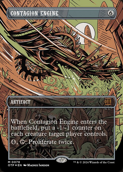 OTP: Contagion Engine (Textured Foil)